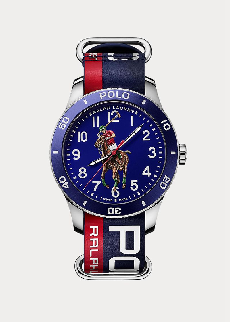 Relojes Polo Ralph Lauren Mujer Polo Sport Watch Blue Dial Chile Azules TGPHS-9387